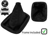 BLACK STITCH LEATHER MANUAL GEAR+PLASTIC FRAME FOR SCANIA P SERIES 2004-2019