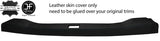 BLACK STITCH REAR TOP ROOF TRIM LEATHER COVER  FOR DATSUN 240Z 260Z 280Z 70-78