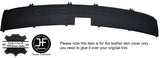 BLACK STITCH REAR TOP DASH DASHBOARD LEATHER COVER FITS AUSTIN VANDEN PLAS MK2