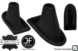 BLACK STITCH PERFORATED LEATHER AUTOMATIC GEAR+FRAME FOR MERCEDES CLS W219