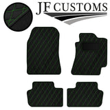 GREEN DIAMOND STITCH VINYL 4X TAILORED FLOOR CARPETS FOR LEXUS IS300 01-05 JF1