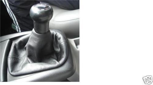 FITS VW PASSAT BLACK REAL LEATHER GEAR GAITOR 2001-2005 NEW CUSTOM NEW