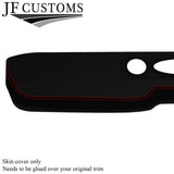 D RED STITCHING LUXE-SUEDE TOP DASH DASHBOARD COVER FITS FORD MUSTANG 1964-1965