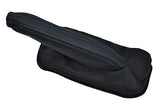 FITS VOLKSWAGEN T25 BUS VAN blue stitching LEATHER HANDBRAKE GAITER CUSTOM NEW
