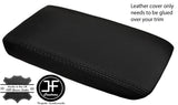 BLACK STITCHING LEATHER ARMREST LID COVER FITS SKYLINE R34 GTR GT-T 1998-2002