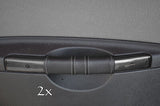FITS  CITROEN C2  2X DOOR HANDLE COVERS grey st CUSTOM NEW MADE IN UK