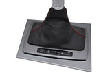 FITS MERCEDES C CLASS W204 AUTO GEAR GAITER red stitch CUSTOM NEW MADE IN UK