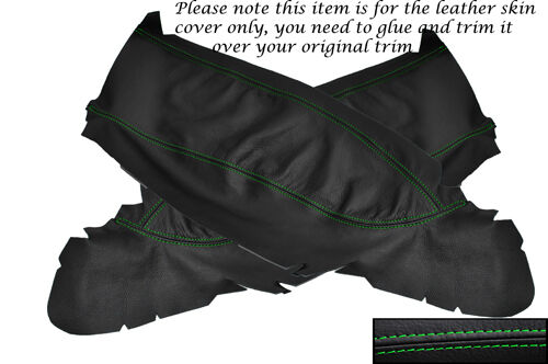GREEN STITCH FITS HOLDEN COMMODORE VT VX VU VY VZ 97-05 2X DOOR TRIM SKIN COVERS