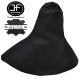 BLACK STITCH MANUAL LEATHER GEAR LEVER GAITER FITS FORD FIESTA MK6 FUSION 02-08