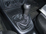 GEAR GAITOR BLACK LEATHER  5 & 6 SPEED FITS VW GOLF Mk4 CUSTOM NEW MADE IN UK