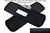 BLUE STITCHING FITS SMART FORTWO 450 98-07 2X SUN VISORS LEATHER SKIN COVERS