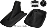 BLACK STITCH AUTO AUTOMATIC LTHR GEAR HANDBRAKE GAITER FOR BMW Z4 E85 E86 02-08