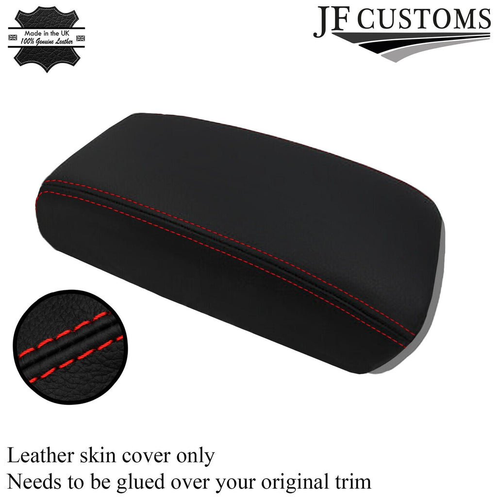 FITS VOLVO S70 V70 850 C70  ARM REST COVER RED  STITCH CUSTOM NEW MADE IN UK