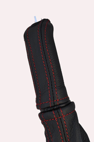 red stitch FITS ROVER 75 & MG ZT 99-05 LEATHER HANDBRAKE HANDLE COVER ONLY