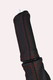 red stitch FITS ROVER 75 & MG ZT 99-05 LEATHER HANDBRAKE HANDLE COVER ONLY
