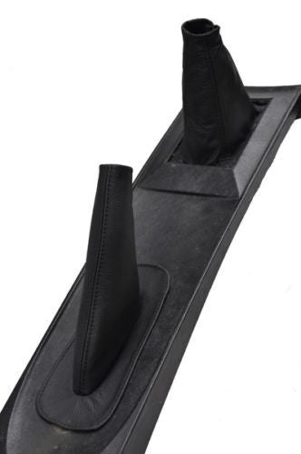 FITS ROVER P6 2000 2200 3500 SC TC V8 GAITERS SET BLACK STITCH CUSTOM NEW