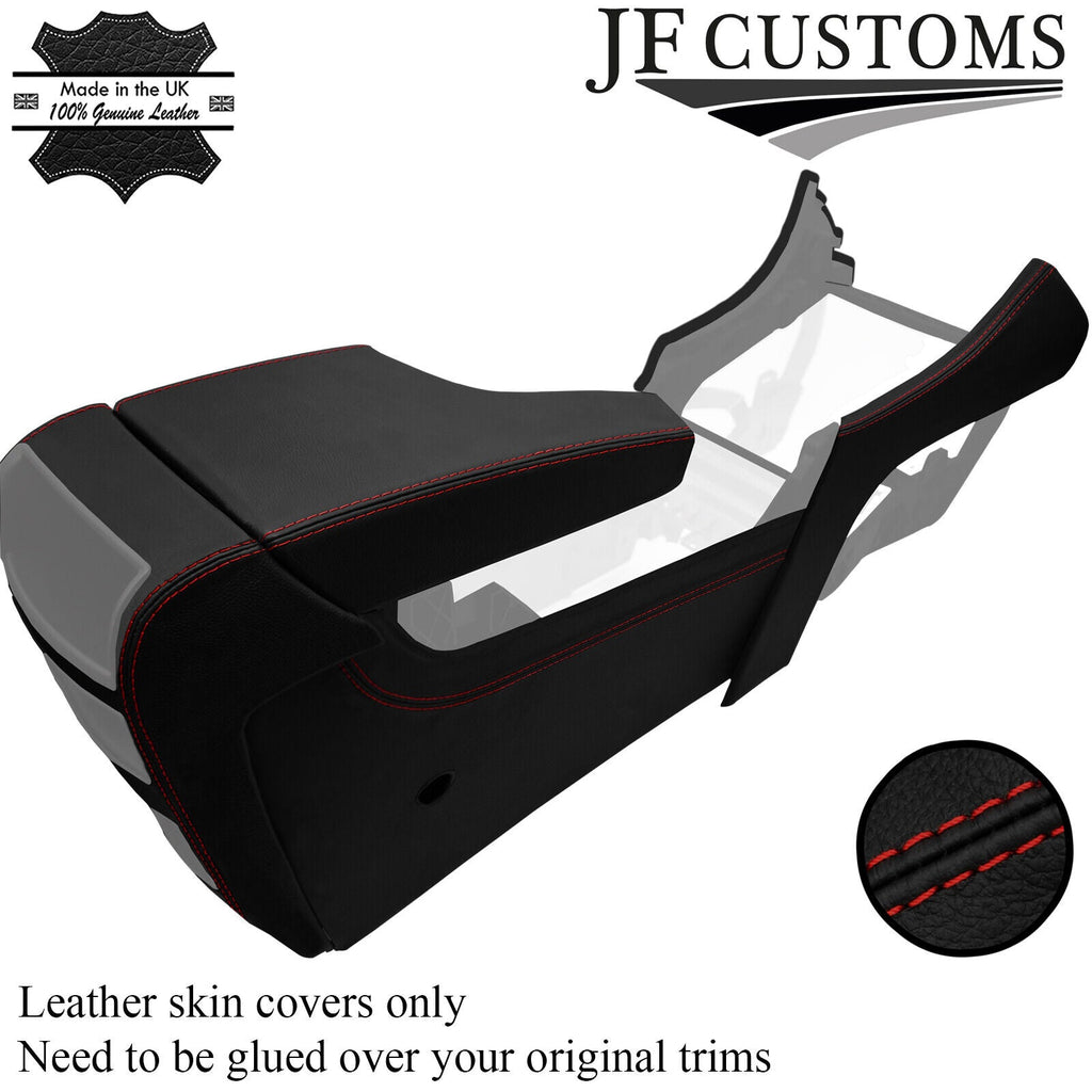 D RED STITCH FULL CENTRE CONSOLE COVER FOR VAUXHALL INSIGNIA G09 MK1 08-16