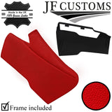 RED LEATHER HANDBRAKE GAITER + FRAME FOR TOYOTA GT86 SUBARU BRZ 12-18 CUSTOM NEW