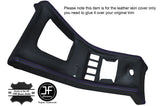 PURLE STITCH CENTER CONSOLE LEATHER COVER FITS ALFA ROMEO SPIDER CLASSIC 70-85