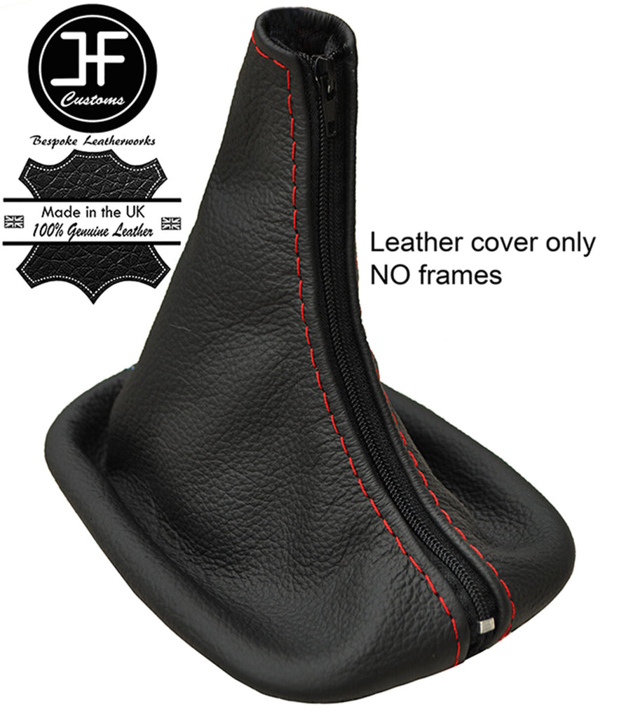 RED STITCHING REAL LEATHER MANUAL GEAR GAITER FITS BMW E9 1968-1975 COUPE