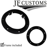 BLACK LEATHER SMG AUTOMATIC GEAR SURROUND RING TRIM FOR BMW E46 99-05 CUSTOM NEW