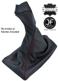RED STITCH MANUAL LEATHER GEAR KNOB GAITER COVER FITS MERCEDES E CLASS W211