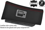 RED STITCH LEATHER GLOVE BOX LID LEATHER COVER FITS FORD MUSTANG 94-98