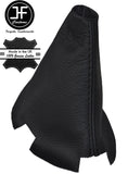 BLACK STITCHING FITS MAZDA CX-7 CX7 2006-2012 REAL LEATHER GEAR GAITER ONLY