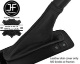 BLACK STITCH REAL LEATHER HANDBRAKE GAITER FITS VAUXHALL OPEL COMBO D MK3 13-18