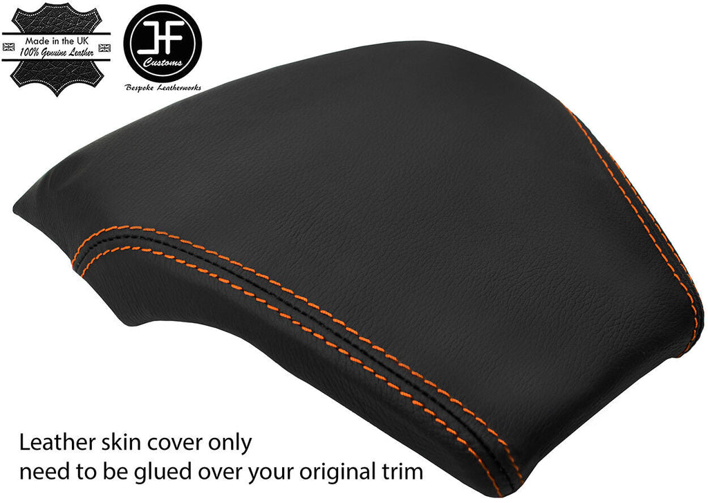 ORANGE STITCH LOWER DASH STEERING TRIM LEATHER COVERS FITS BMW 2002 E10 TI TII