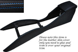 BLUE STITCH CENTRE CONSOLE COVER + ARMREST COVER FITS SUBARU IMPREZA WRX 98-00
