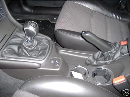FITS JAGUAR X-TYPE BLACK GEAR&HANDBRAKE LEATHER QUALITY CUSTOM NEW MADE IN UK