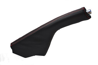 FITS HONDA ACCORD 93-98  red stitching LEATHER HANDBRAKE GAITER CUSTOM NEW