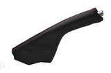 FITS HONDA ACCORD 93-98  red stitching LEATHER HANDBRAKE GAITER CUSTOM NEW