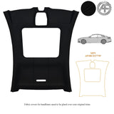 LUXE SUEDE HEADLINER SUNROOF COVER FITS MERCEDES E CLASS W238 C238 COUPE 17-23