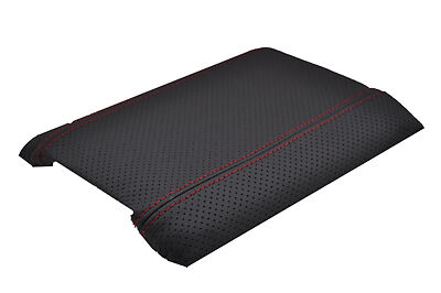 FITS HONDA S2000 2004+ ARMREST LID COVER ONLY red stitch CUSTOM NEW MADE IN UK