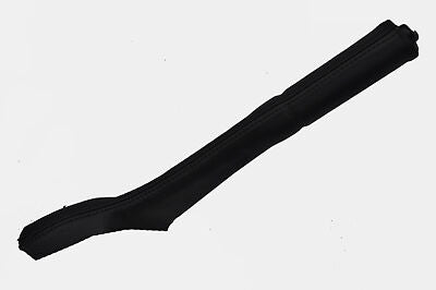 black stitch FITS RENAULT MEGANE & SCENIC 97-03 BLACK LEATHER HANDBRAKE GAITER