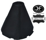 BLACK STICH LEATHER AUTO AUTOMATIC GEAR GAITER FITS LAND ROVER FREELANDER 03-05