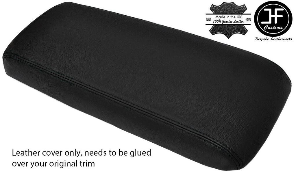 BLACK STITCHING REAL LEATHER ARMREST COVER FITS DATSUN 260Z 280Z 2+2 1974-1978