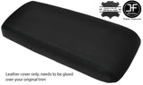 BLACK STITCHING REAL LEATHER ARMREST COVER FITS DATSUN 260Z 280Z 2+2 1974-1978