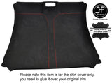 RED STITCH ROOF HEADLINING LINER LUXE SUEDE COVER FITS TOYOTA SUPRA MK4 93-02