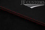 D RED STITCH LEATHER FRONT DASH DASHBOARD TRIM COVER FOR MERCEDES CLS C219 04-10