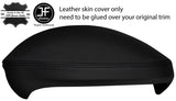 BLACK STITCH SPEEDO CLUSTER HOOD REAL LEATHER COVER FOR BMW 1 E81 E82 E87 E88