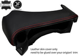 RED STITCH SPEEDO CLUSTER HOOD LEATHER COVER FOR LEXUS RC 200 300 350 14-18