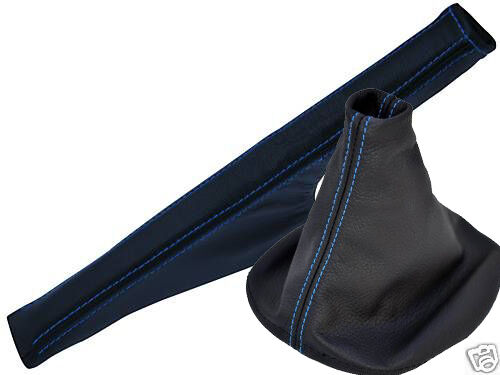 BLUE STITCHING FITS VW GOLF MK4 IV 4 IIII BORA 1998-2005 GAITER +HANDBRAKE