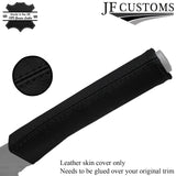BLACK STITCHING FITS CITROEN C3 2010-2013 LEATHER HANDBRAKE HANDLE COVER ONLY
