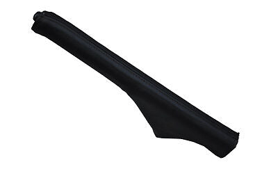 black stitch FITS SUBARU JUSTY 1995-2003 LEATHER HANDBRAKE GAITER CUSTOM NEW