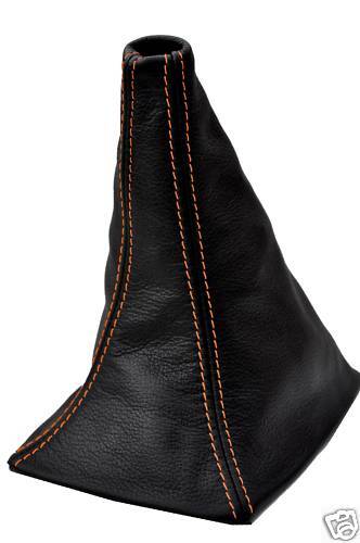 FITS SUBARU IMPREZA 05-07 WRX STI LEATHER GAITER L ORANGE ST CUSTOM NEW
