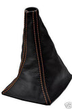 FITS SUBARU IMPREZA 05-07 WRX STI LEATHER GAITER L ORANGE ST CUSTOM NEW