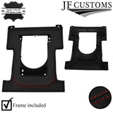 RED STITCH AUTO GEAR SURROUND + BEZEL COVERS+FRAMES FOR  DISCOVERY 4 09-16
